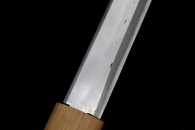 塗師屋小刀 210mm 玉鋼 朴柄 白鞘付 A971-2L3C | 研常 | 包丁-アキバ流通