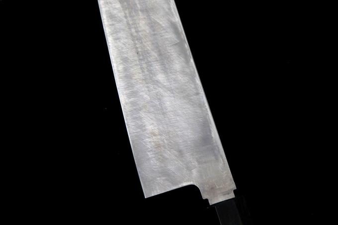 和牛刀 包丁 八寸 ステンレス 水牛朴八角柄 白鞘付 λA1980-2L3B | 水煙 