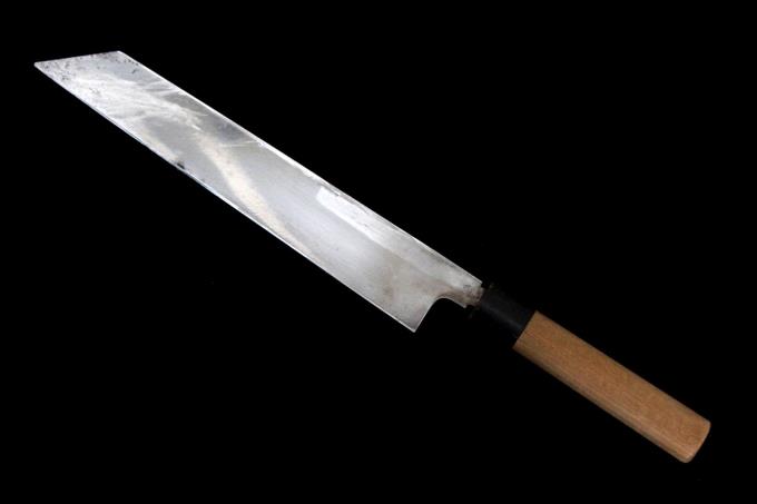 源真久正忠作 尺一 柳刃包丁 超 安い