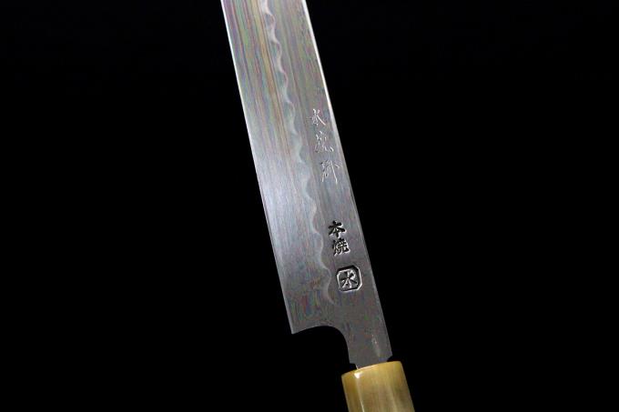 一鉄 先丸蛸引包丁 尺一 水焼 本焼 水鏡研 両鏡面 鳳凰螺鈿鞘・桐箱付 λA2367-2L4 | 子の日 | 包丁-アキバ流通