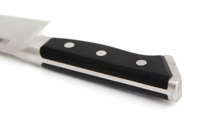 ガラスキ 洋包丁 190mm グレステン鋼 ツバ付ハンドル 420TK λA2499