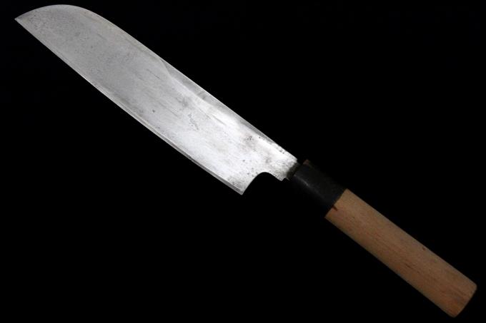 正本 総本店 鎌形 薄刃包丁 8寸 築地正本 薄刃包丁 本霞 7寸