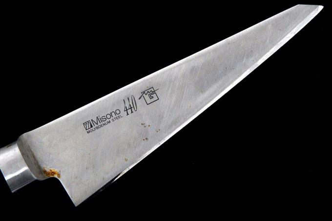 【美品】misono ステンレスモリブデン鋼 骨すき包丁 美品】misono ステンレスモリブデン鋼 骨すき包丁