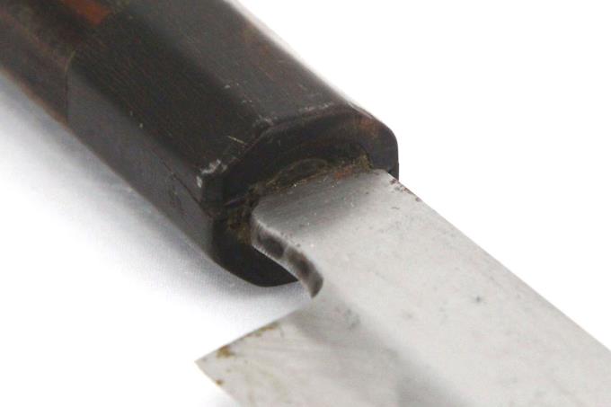 柳刃包丁 尺 本焼 如水研 平鏡面 λA3958-2L1C | 晴間長幸 | 包丁