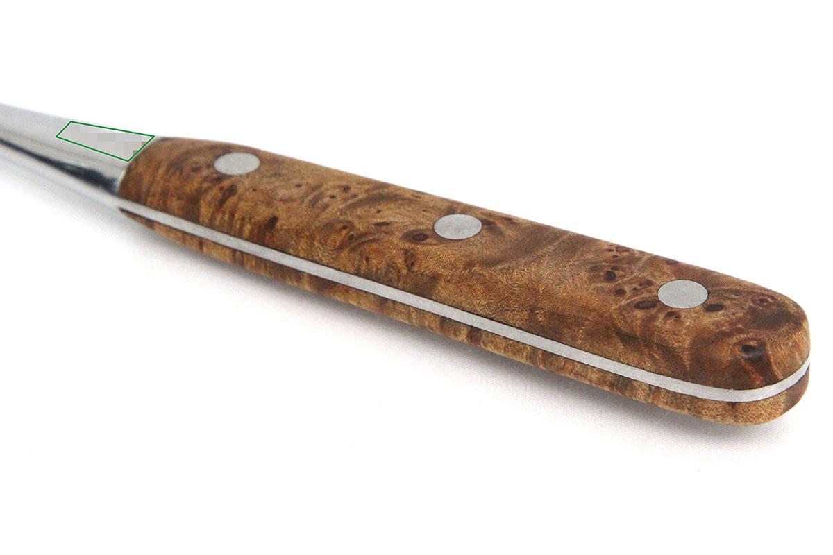 ミートフォーク 全長約294mm デザートアイアンウッドハンドル 名