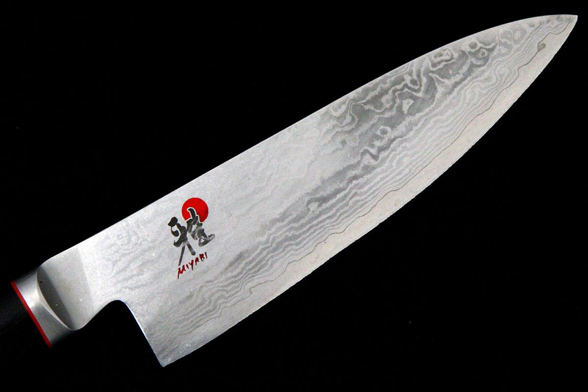 雅 三徳包丁 160mm ステンレス ダマスカス λA4390-2L1C