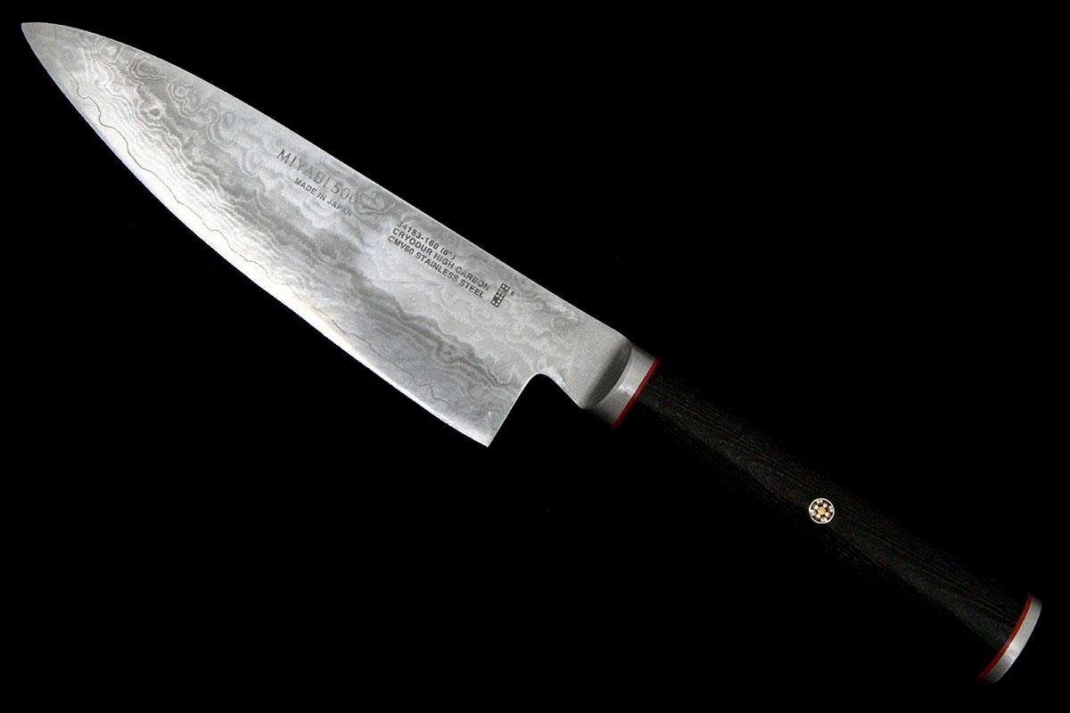 T167 ツヴィリング　三徳包丁　雅　ダマスカス包丁　18cm ツヴィリング J.A. ヘンケルス MIYABI 5000FC-D 三徳包丁 180mm