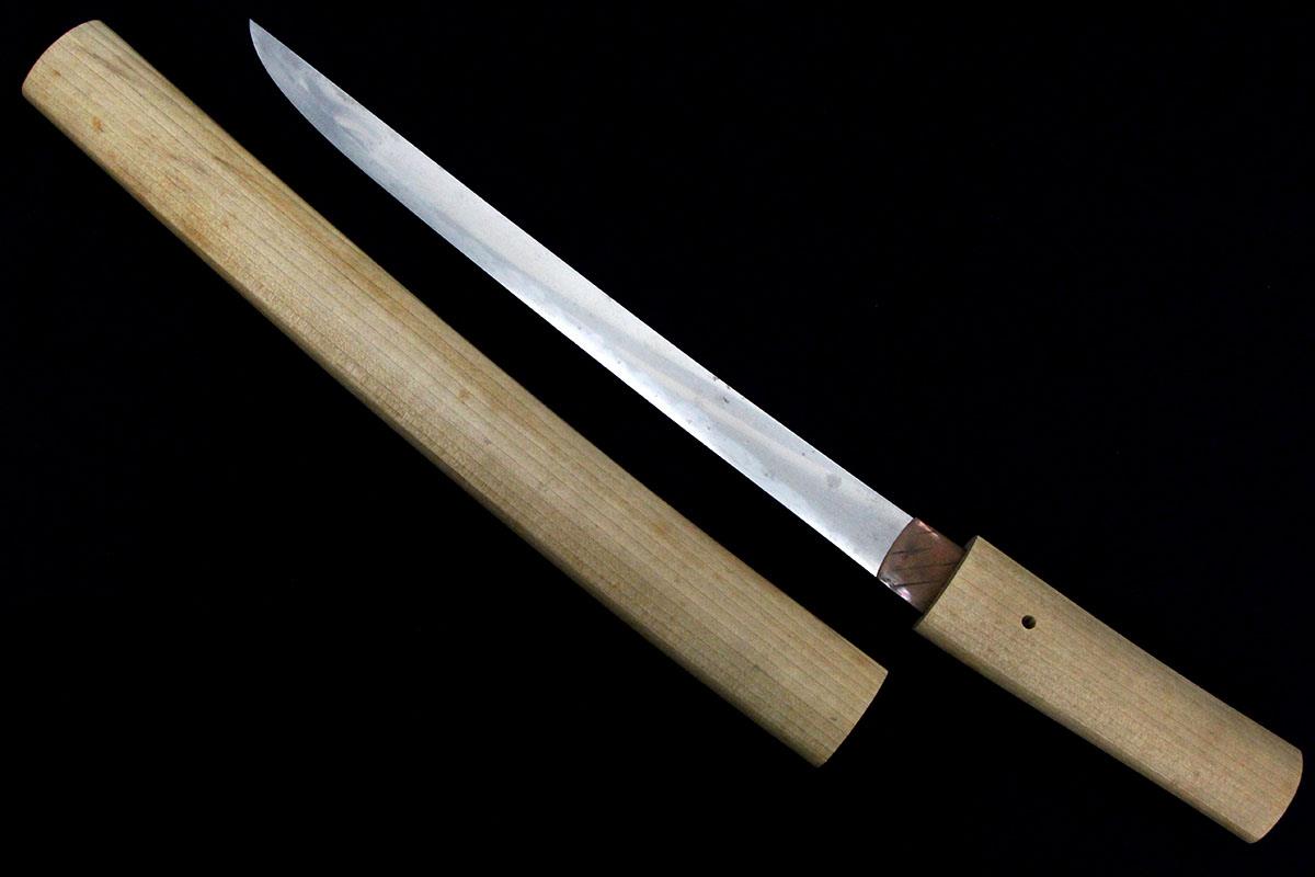 脇差 尺一 群馬県教育委員会発行銃砲刀剣類登録証付 λA4395-2L4