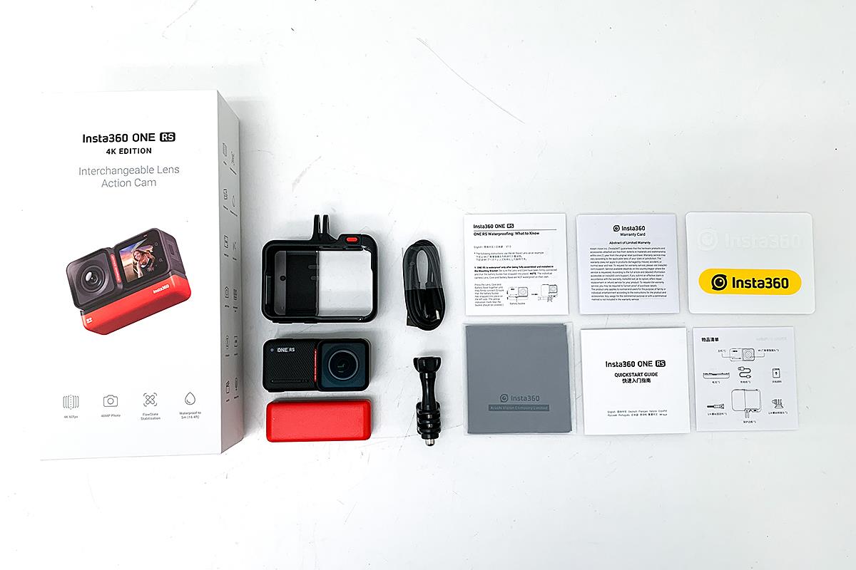 ONE RS 4Kエディション γHF3   insta   アクションカメラ