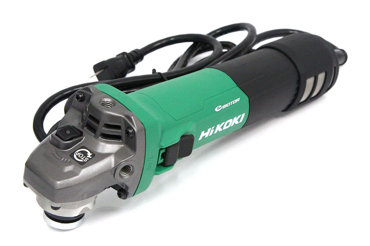 G10BYE2 電子ディスクグラインダ ブレーキ付 100V サイドハンドル付
