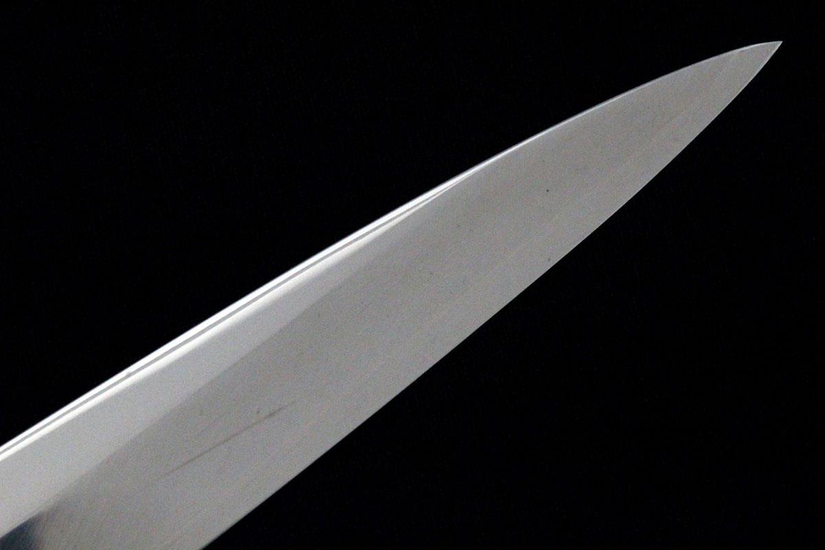 葵 河豚引包丁 尺 鏡面 黒鞘・外箱付 λA5089-2L2C | 子の日 | 包丁