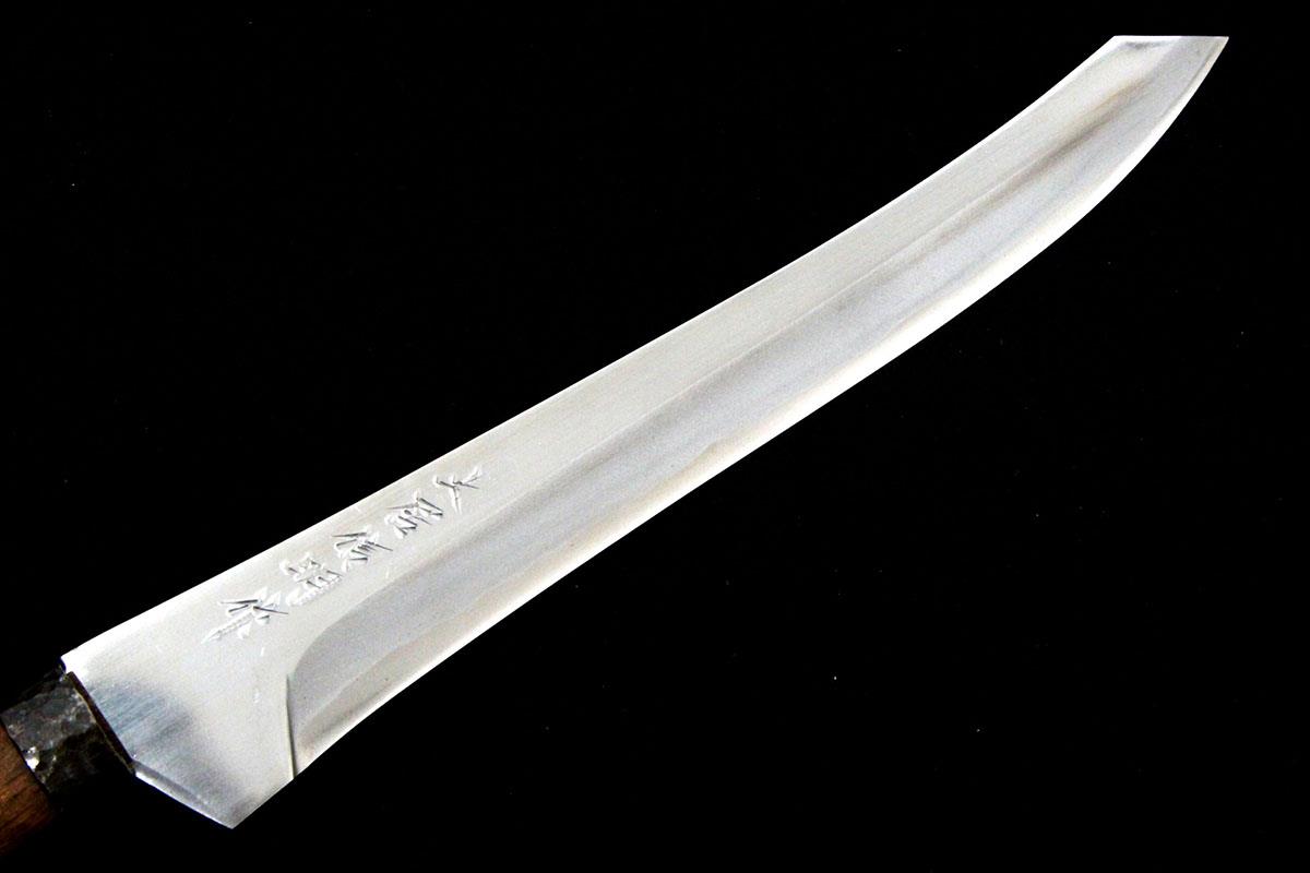 剣鉈 255mm 両刃 本割込 鞘・外箱付 λA5645-2L4 | 土居信明