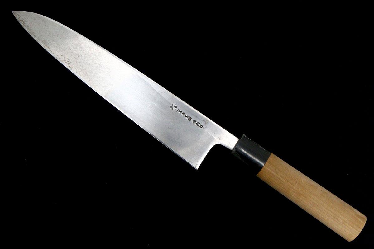 楽天市場】【中古】【美品】尚台正吉 柳刃包丁 霞 尺一 上 朴柄