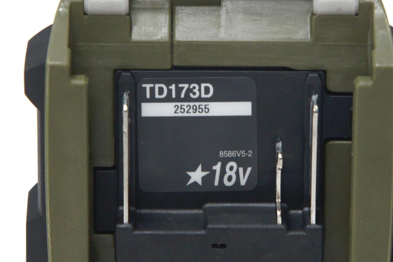 TD173D 充電式インパクトドライバ オリーブ 18V 本体・ケースのみ 