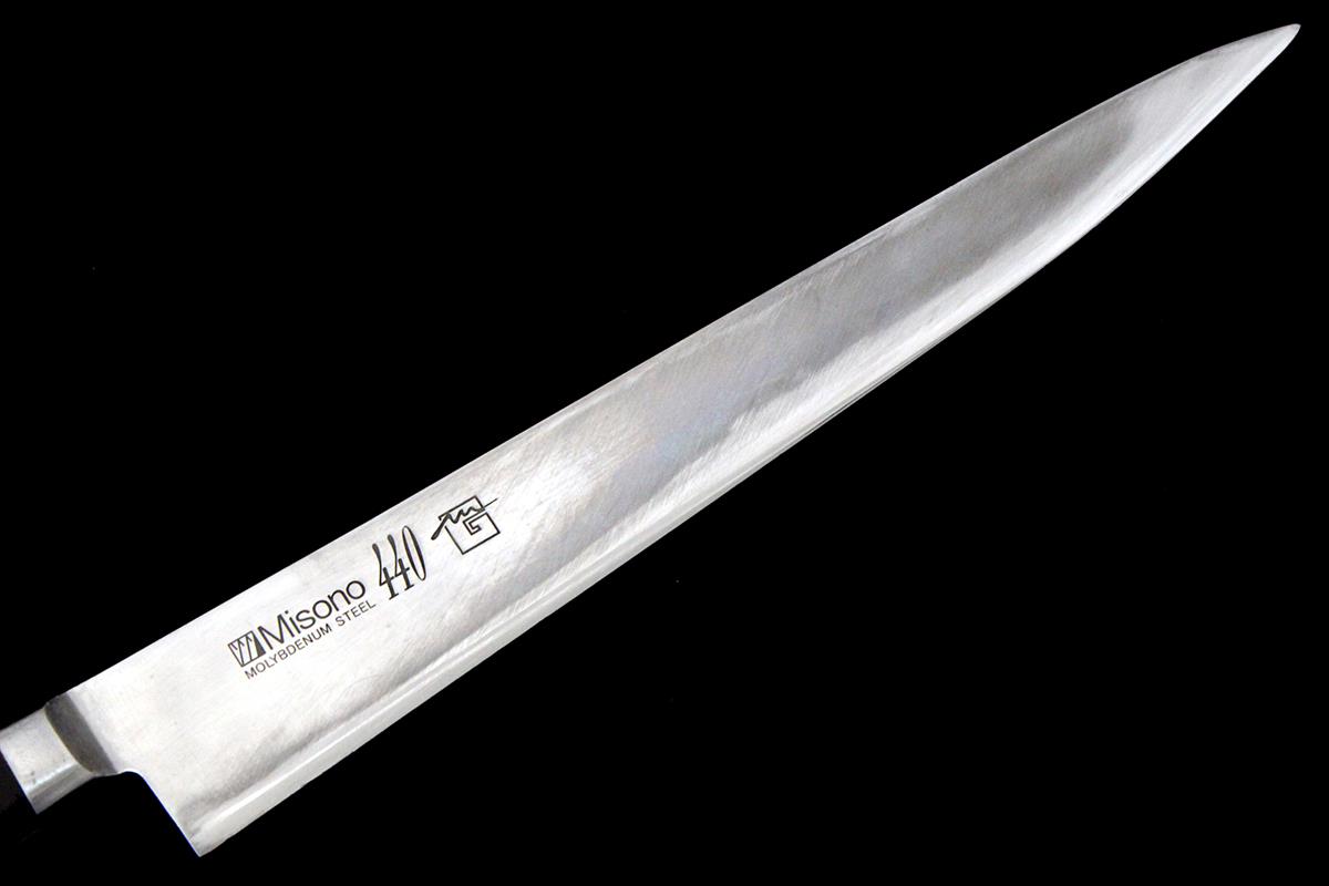 筋引包丁 270mm 鍔付 440シリーズ λA6741-2L1A | ミソノ | 包丁