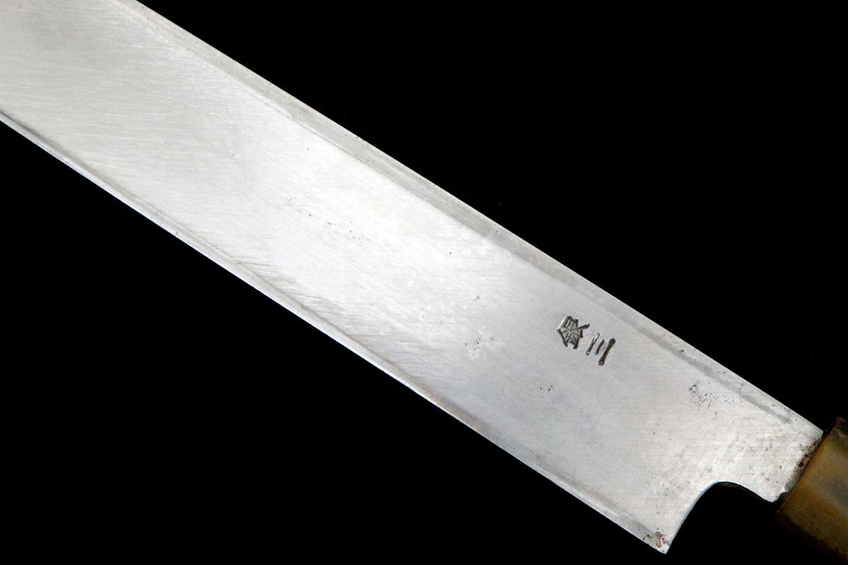 包丁、有次、本焼き 本焼 左引 柳刃包丁 約30cm 純日本