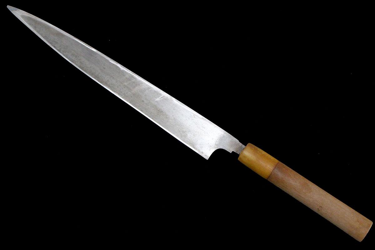 柳刃包丁 本焼 尺 純日本鋼 朴柄 KN02-A8297-2L1A | 正本 | 包丁