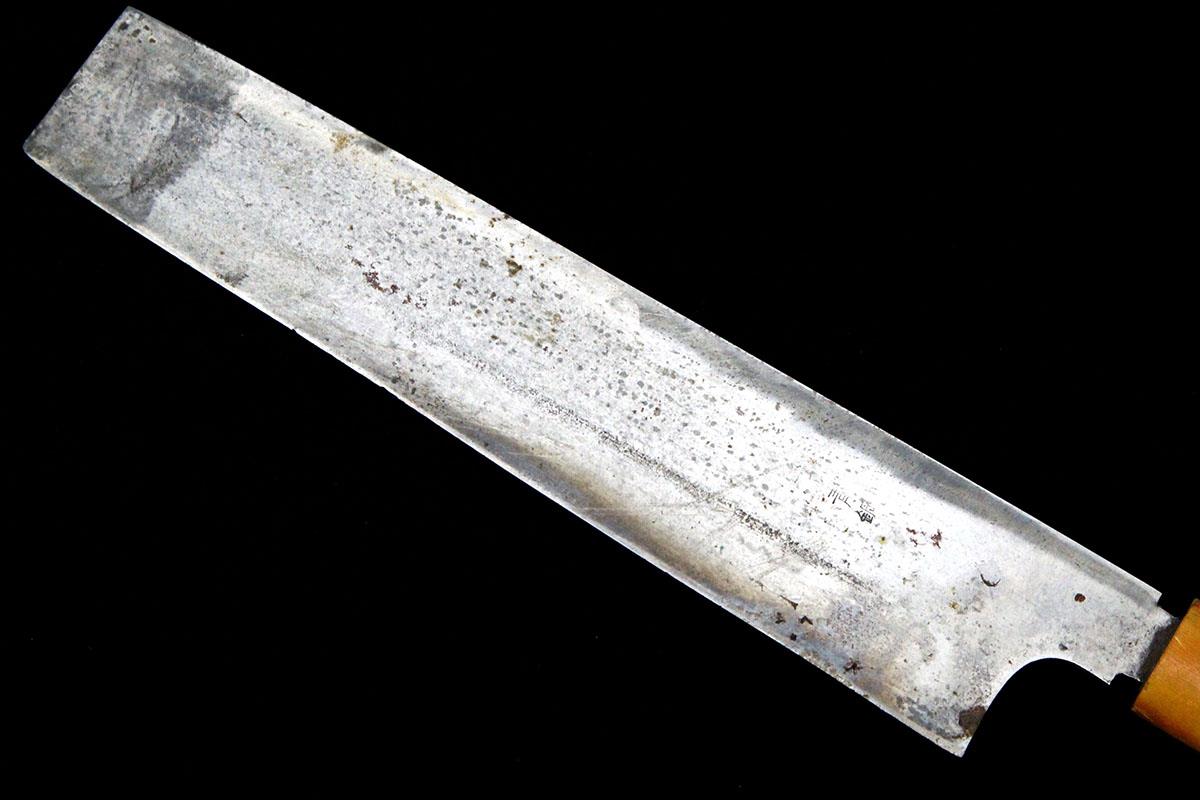 薄刃包丁 霞 八寸 朴柄 KN02-A9025-2L1A | 正本総本店 | 包丁-アキバ流通 