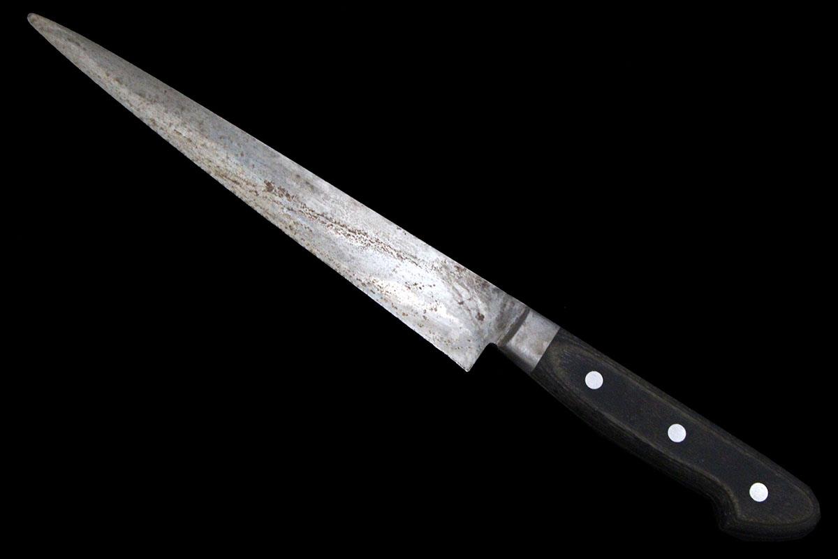 筋引包丁 230mm 朴柄 KN02-A9038-2L1D | 東京杉本 | 包丁-アキバ流通