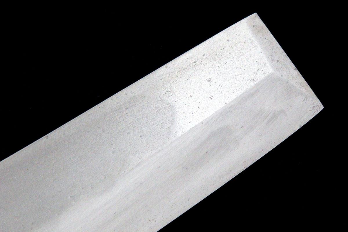 薄刃包丁 本焼 八寸 純日本鋼 朴柄 KN02-A9133-2L1A-ψ | 正本