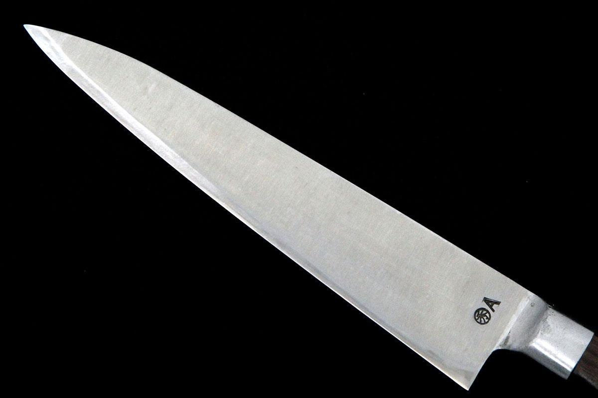 ペティナイフ 120mm 鍔付き紫檀柄 白鞘付 KN02-A9737-2L3C ペティナイフ 120mm 鍔付き紫檀柄 白鞘付 KN02-A9737-2L3C