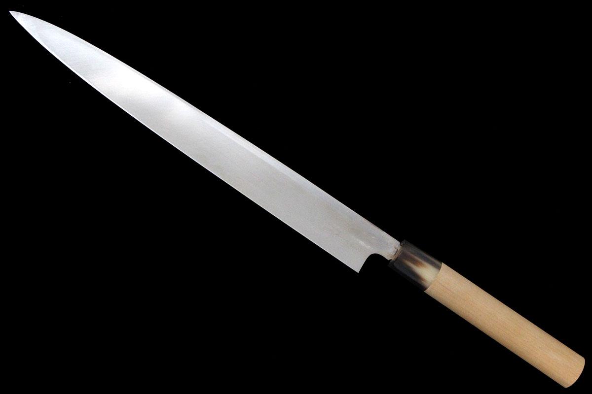 柳刃包丁 霞 九寸 朴柄 箱付 KN02-A9819-2L2A | 佑成 | 包丁 
