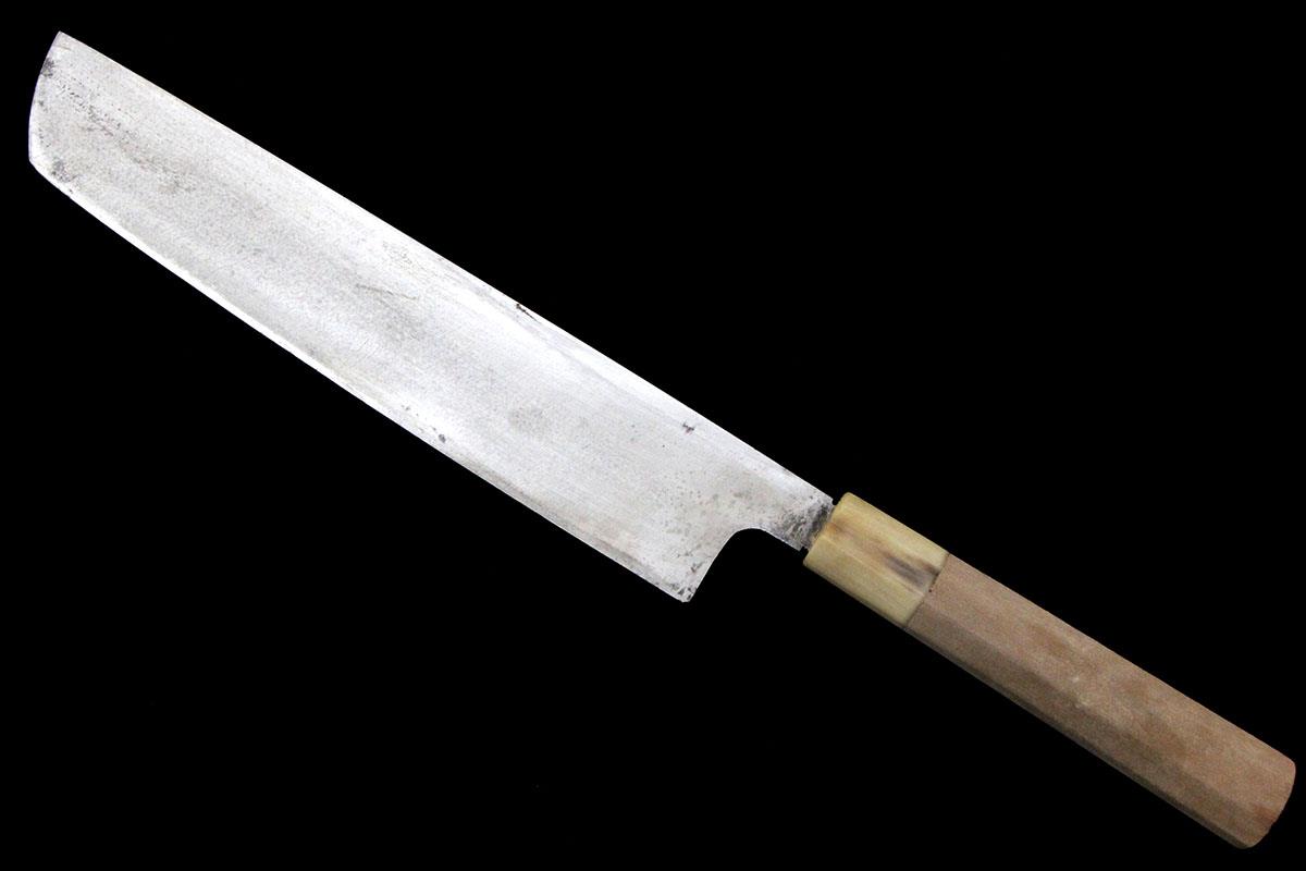 鱧切包丁 霞 九寸 青鋼 朴柄 KN02-A9879-2L1D | 佑成 | 包丁-アキバ流通