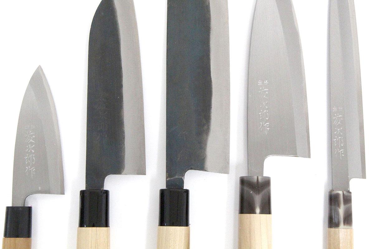 包丁5本セット(柳刃 出刃 三徳 菜切 小出刃) 箱付 KN02-A10376-2J11 | 藤次郎 | 包丁-アキバ流通