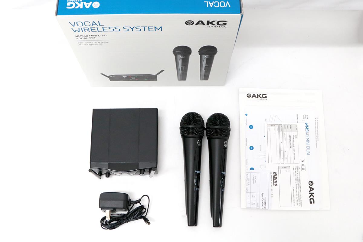 WMS40 PRO MINI2 VOCAL SET DUAL HA03-M3238-2F1 | AKG | ワイヤレス